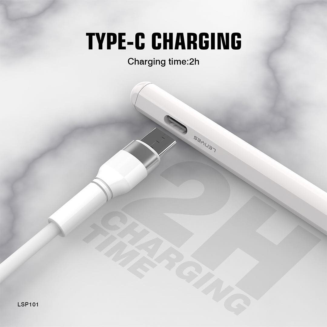 lenyes active capacitive pen lsp101 white - الصورة 2