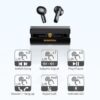 ⁦TRANSFORMERS TF-T02 TWS Wireless Earphones Bluetooth 5.3, Red⁩ - الصورة ⁦4⁩