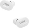 JBL Tune 130NCTWS True Wireless Noise Cancelling Earbuds, Pure Bass Sound, ANC + Smart Ambient, 4 Microphones, 40H of Battery, Water Resistant, Sweatproof, Comfortable Fit - White, JBLT130NCTWSWHT