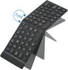 WIWU Fold Mini Wireless Keyboard - Black-كيبورد لاسلكي صغير