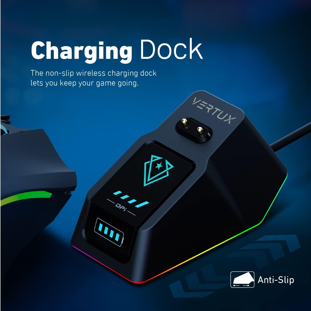 vertux mustang wireless gaming mouse - الصورة 4