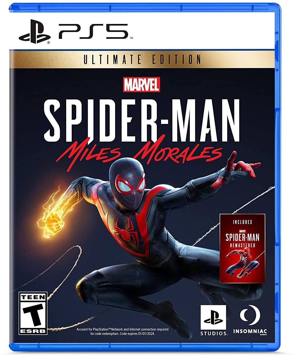 marvel's spider-man miles morales (english/arabic) - uae version - playstation 5 (ps5)