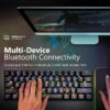 ⁦Vertux Mechanical Gaming Keyboard 60%⁩ - الصورة ⁦2⁩