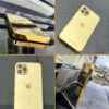 ⁦Golden Phone Case Luxury Design for iPhone 13/13Pro/13 Pro Max 12/12Pro/12 Pro Max Mobile Phone Case (iPhone 13Pro Max)⁩ - الصورة ⁦2⁩