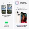⁦Apple iPhone 14 (128 GB) - Starlight⁩ - الصورة ⁦5⁩