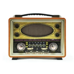 Meier M-2027BT Meier Vintage Radio Manufactures Wooden Portable Rechargeable Am Sw Fm Radio And Usb