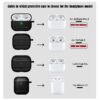 For Apple Airpods Pro 2 3 2 1 Case Rugged Armor Protective Cover Anti Drop Shock Carbon Fiber Earphone Protection Funda Man TPU - Image 5