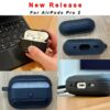 For Apple Airpods Pro 2 3 2 1 Case Rugged Armor Protective Cover Anti Drop Shock Carbon Fiber Earphone Protection Funda Man TPU - Image 2