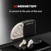 ⁦Monster-XKT17 Wireless Gaming Headset, TWS, Bluetooth Earphones, Sports Earphones, Noise Reduction, Low Latency Earphones, Mic, Original⁩ - الصورة ⁦2⁩