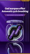 TRANSFORMERS TF-T03 Bluetooth 5.3 Earphones With Mic, Purple - Image 6