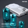 ⁦LENYES POWER BANK PX130D 10000mAh/5000mAh⁩ - الصورة ⁦3⁩