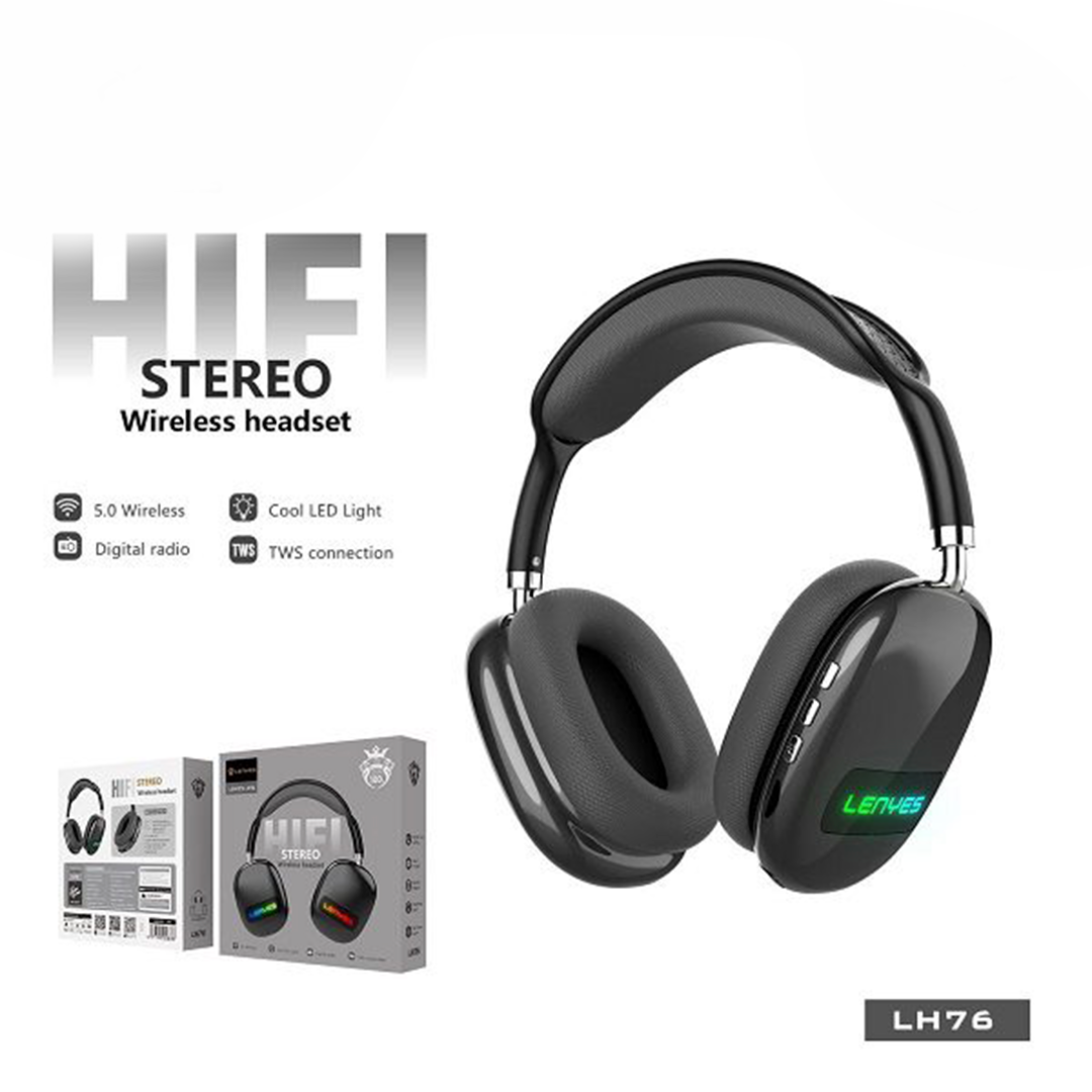 lenyes wireless headset lh76 - الصورة 2