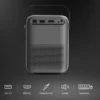 ⁦PORODO FULL HD PORTABLE PROJECTOR - 2600mAh⁩ - الصورة ⁦3⁩