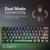 ⁦VERTUX VertuPro Mini Bluetooth Keyboard⁩ - الصورة ⁦3⁩