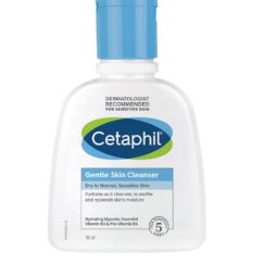 cetaphil gentle skin cleanser – face & body wash for sensitive, normal to dry skin – 118ml