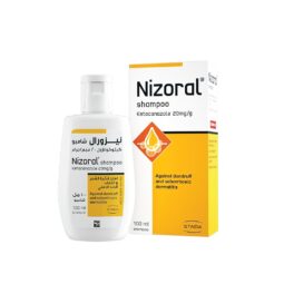 nizoral anti-dandruff shampoo – medicated ketoconazole formula – 100ml