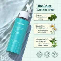 Alternative view of biocule the calm soothing toner drop – cica & bisabolol – skin calming & hydrating toner | 100ml