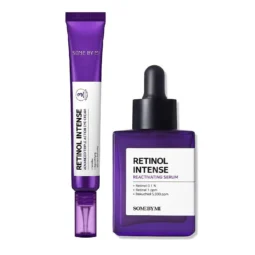 some by mi retinol duo set – 0.1% retinol serum + triple action eye cream | limited offer