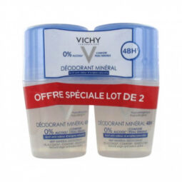 Skincare Brand 48h mineral deodorant roll-on – twin pack (2 x 50ml) | alcohol-free, for sensitive skin