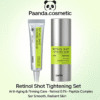 Retinol Shot Tightening Set – Anti-Aging & Firming Care by Paanda.cosmetic, featuring Retinol 0.1% and Peptide Complex for smoother, firmer skin.