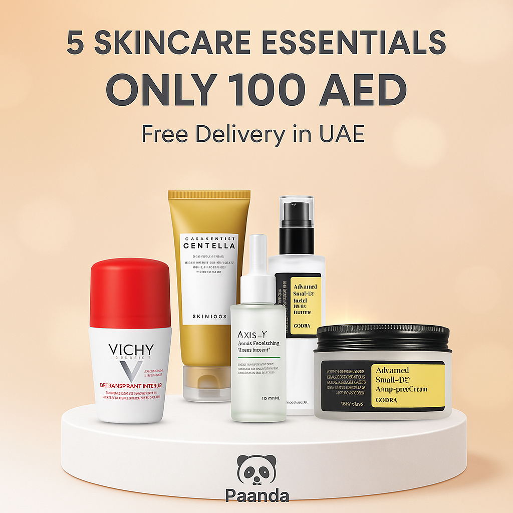 5 Skincare Essentials – Special Offer (5 Items Only 100 AED)