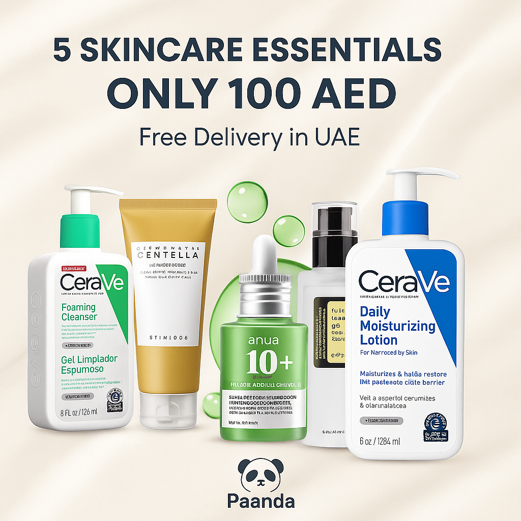 5 Skincare Essentials – Only 100 AED | Free Delivery in UAE