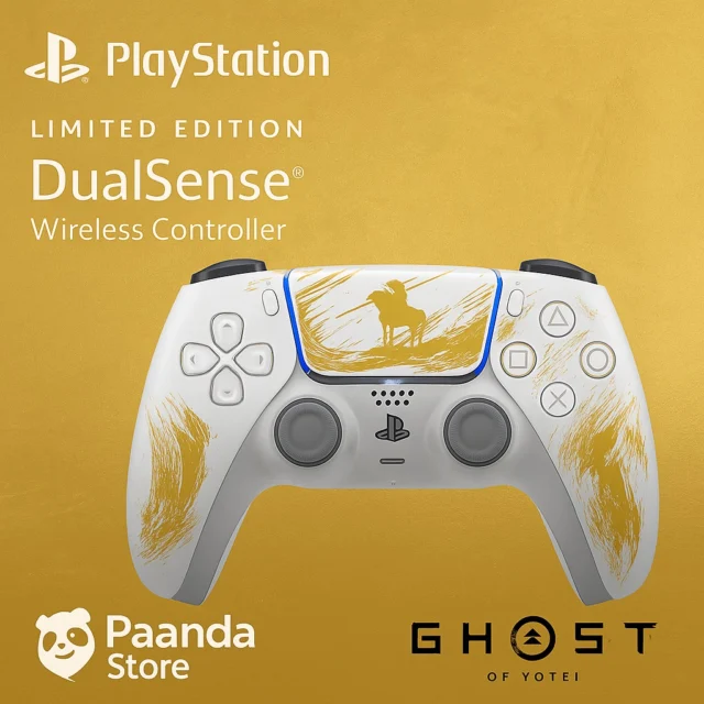 🎮 DualSense PS5 – Ghost of Yotei Limited Edition
Experience the perfect blend of elegance and next-gen performance.
✨ Key Features:
✅ Limited Edition golden Ghost of Yotei design
✅ Advanced haptic feedback & adaptive triggers
✅ Official UAE Version
🔥 A collector’s dream – Available now at Paanda Store!
#PaandaStore #PS5 #DualSense #GhostOfYotei #LimitedEdition #GamingGear