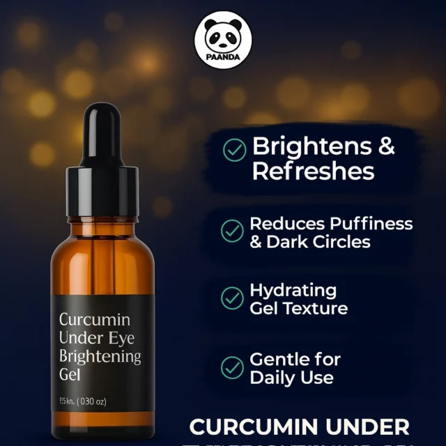 👁️ Curcumin Under Eye Brightening Gel 👁️
Refresh and awaken your eyes with the natural power of curcumin!
This lightweight gel reduces dark circles, hydrates delicate skin, and restores a bright, smooth, and youthful look to your under-eye area.

✨ Reduces Dark Circles
💧 Deeply Hydrates & Refreshes
🌿 Soothes Tired Eyes
👁️ Gentle for Daily Use

#PaandaCosmetic #EyeCare #BrightEyes #CurcuminGel #UnderEyeCare #SkincareRoutine #NaturalBeauty