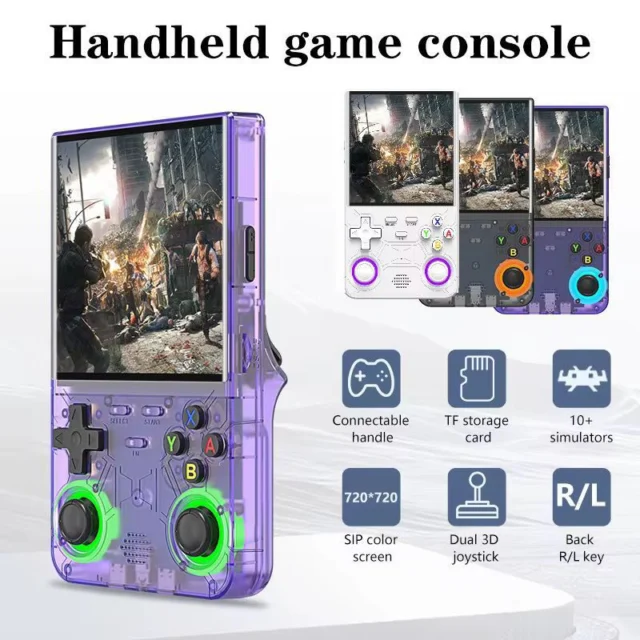 🎮 Portable Handheld Game Console
Play anywhere, anytime — with retro classics and next-gen performance in one device.

✨ Key Features:

✅ 720×720 HD display for vibrant visuals

✅ Dual 3D joysticks for smooth control

✅ 10+ built-in simulators (GBA, NES, PS1 & more)

🔥 Compact, stylish, and powerful — available now at Paanda Store!

#PaandaStore #GamingConsole #PortableGaming #RetroGames #HandheldConsole #GamerLife