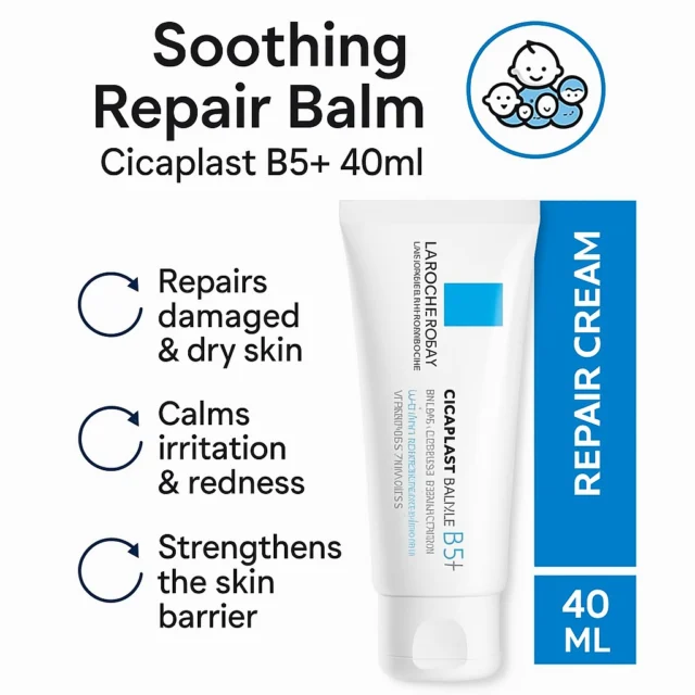 ✨ Soothe. Repair. Protect. ✨

Give your skin the ultimate comfort with our Soothing Repair Balm – B5+ 💙
Formulated with Vitamin B5, Madecassoside & Shea Butter, it deeply hydrates, repairs, and restores your skin barrier — perfect for sensitive, dry, or irritated skin.

🌿 Key Benefits:
• Instantly soothes redness and irritation
• Repairs and strengthens the skin barrier
• Non-greasy, fast-absorbing texture
• Safe for babies, kids & adults

💧 Gentle care your skin will thank you for.
Shop now at 👉 paanda.ae

#SkincareEssentials #B5Cream #SoothingBalm #PaandaCosmetic #SkinRepair #Hydration #SensitiveSkin